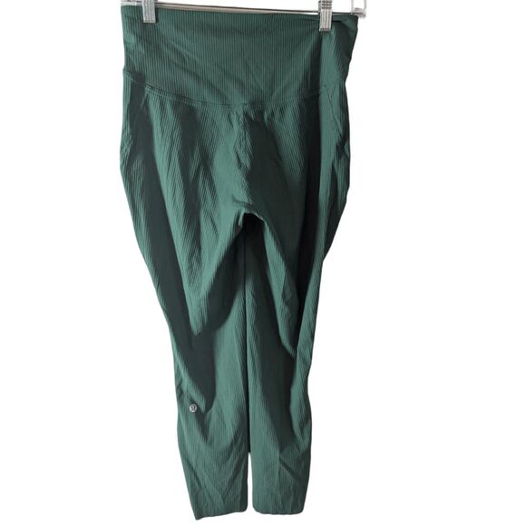 LULULEMON ATHLETICA Base Pace High-Rise Ribbed Tight 25' Size 8 - Picture 6 of 8